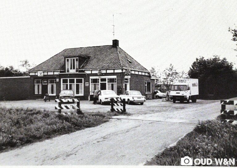 Café in Opende-zuid 1973.