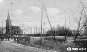 het Romeinse kerkje in Marum